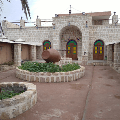 تصویر ۱ - اقامتگاه بوم‌گردی ارسطو اتاق کاه گلی (واحد 1) در  گناوه