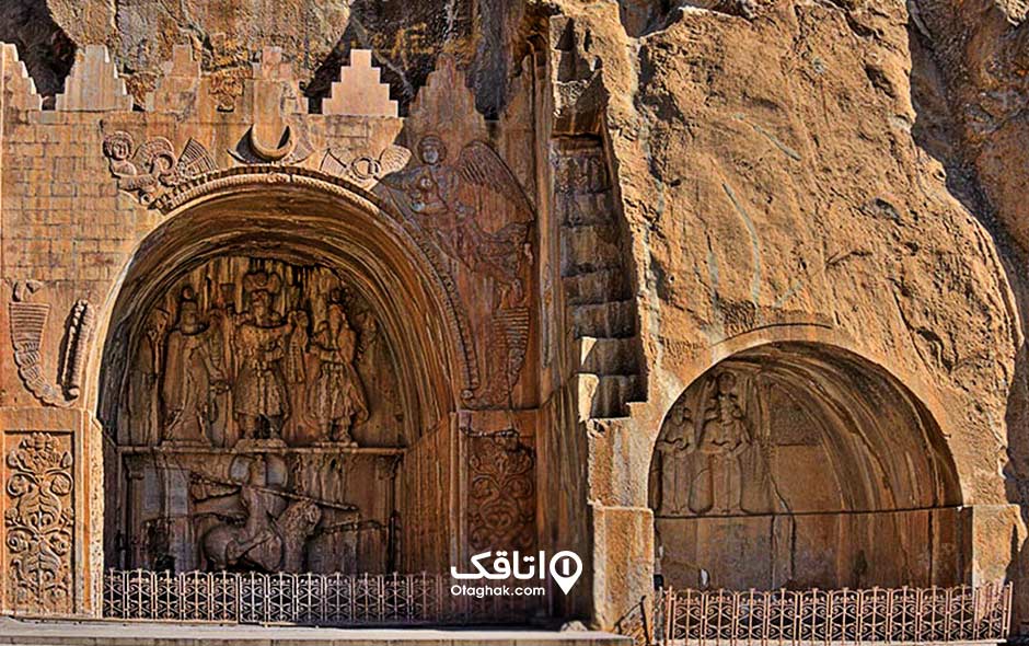 طاق بستان | معروف‌ترین بنای گردشگری کرمانشاه