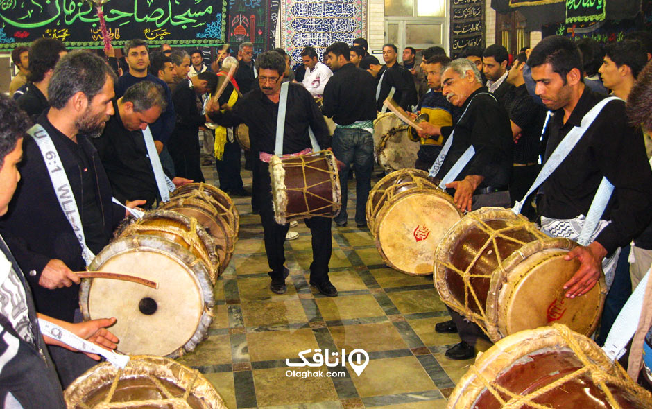 مراسم دمام‌ زنی در بوشهر