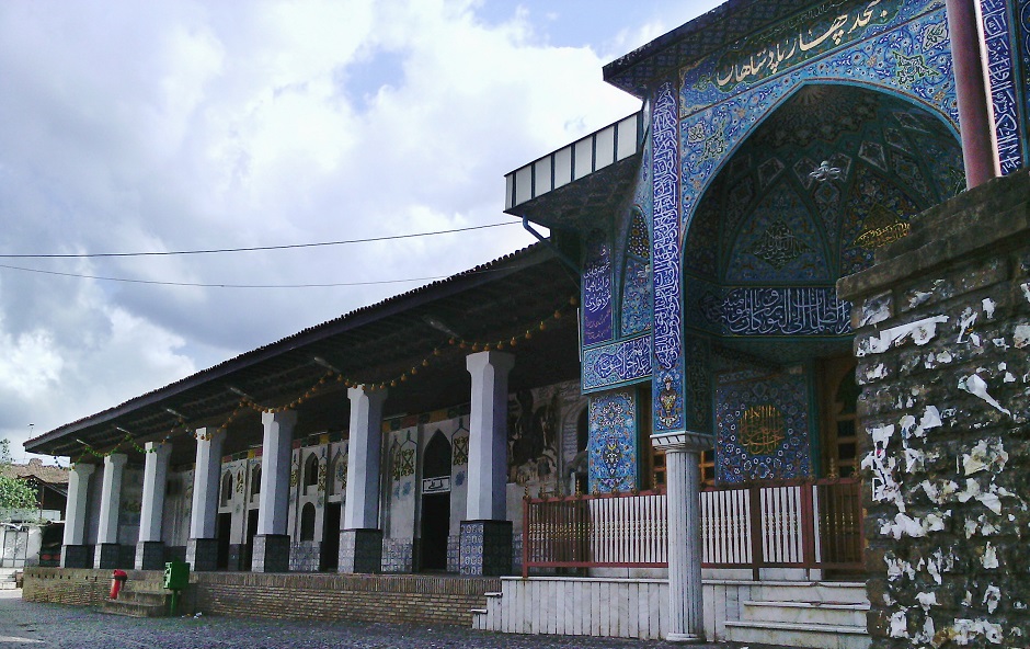 مسجد جامع، از جاهای دیدنی لاهیجان