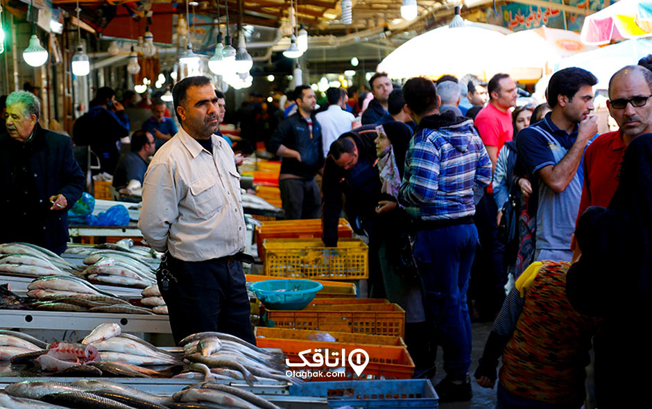 جاذبه توریستی و تفریحی بازار ماهی‌ فروشان