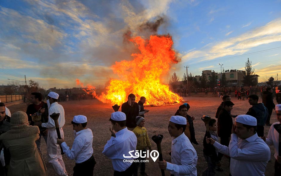 جشن سده یادگاری به گرمی آتش از ایران باستان