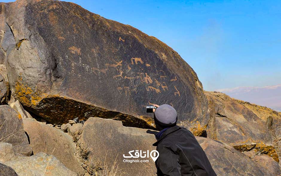 سنگ نگاره شتر