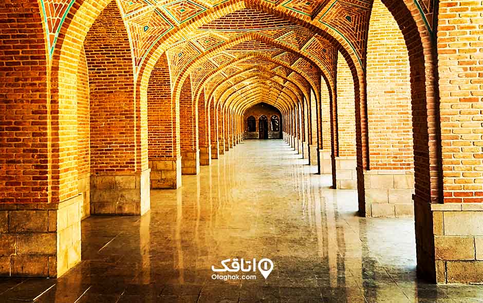 مسجد کبود یکی از جاهای دیدنی تبریز