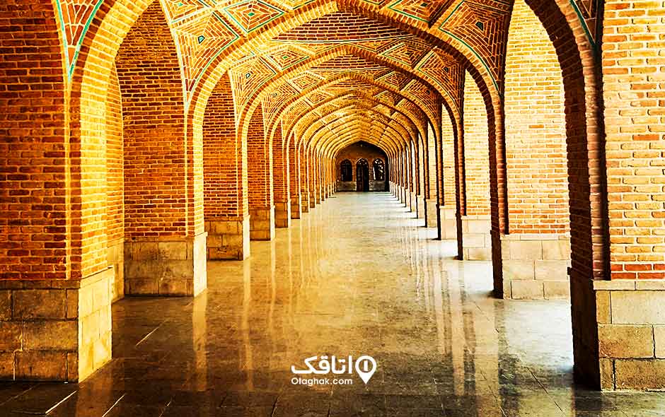 مسجد کبود یکی از جاهای دیدنی تبریز