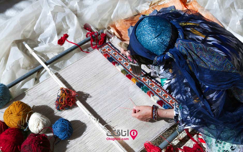 قالی بافی شیراز