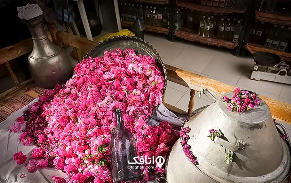 تاریخچه گلاب گیری