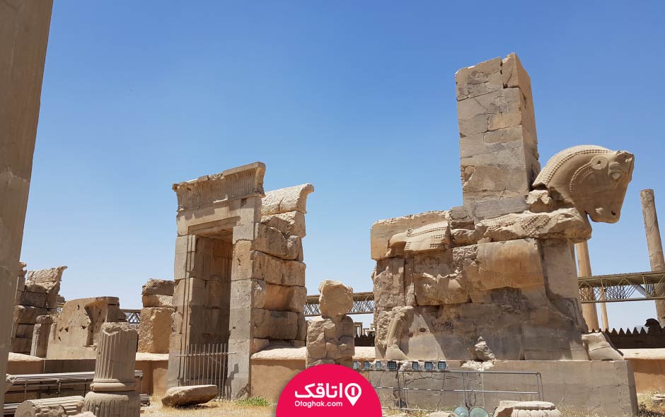 تخت جمشید در زمان هخامنشیان