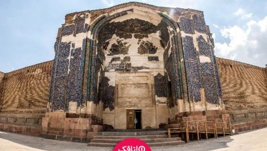 فیروزه جهان اسلام شاهکار هنر و معماری ایرانی | مسجد کبود تبریز