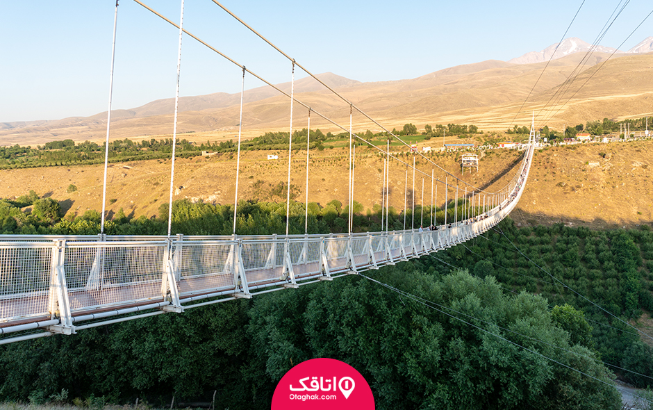 پل معلق مشگین شهر
