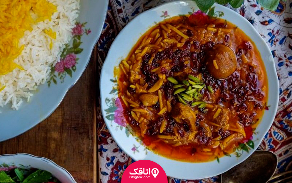 طرز تهیه خورشت خلال بدون سیب زمینی