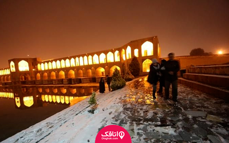 زمستان در اصفهان