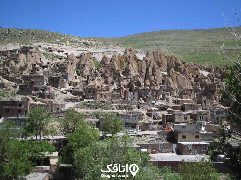 معماری صخره‌ای و منازل روستایی کندوان