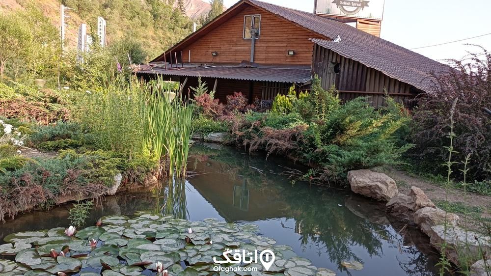 کلبه چوبی در پارک سرقلا 
