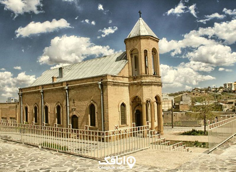 نمایی از کلیسای استفان گریگوری در روز