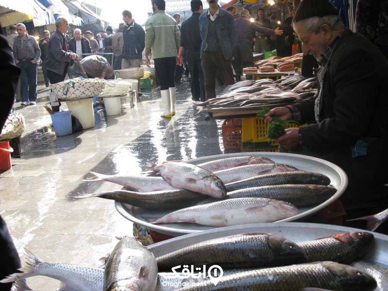 بازار ماهی فروشان بابلسر