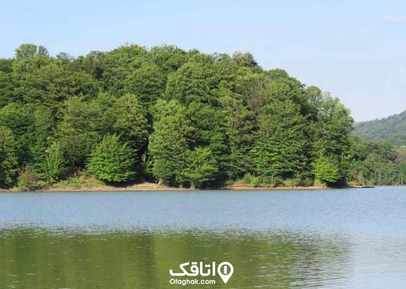 سد زمزم با طبیعتی سبز
