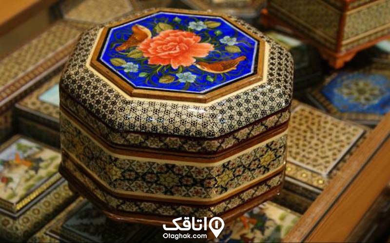 خاتم کاری صنایع دستی طرقبه