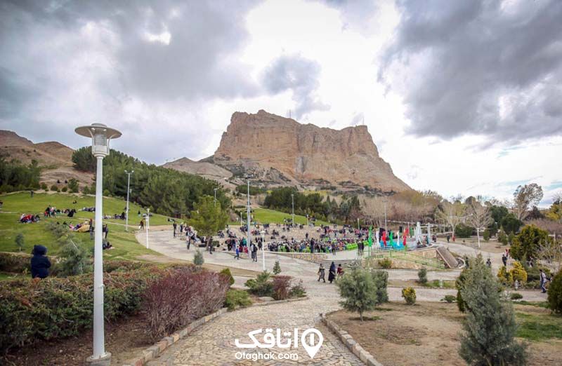 بازدید از کوه صفه اصفهان 