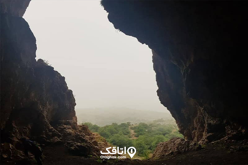 غار اسپهبدان جاهای دیدنی رودبار
