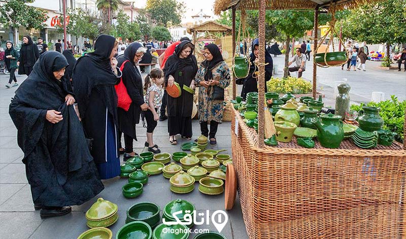 سفالگری صنایع دستی و سوغات املش