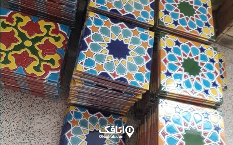 سرامیک دست ساز از صنایع دستی صومعه سرا