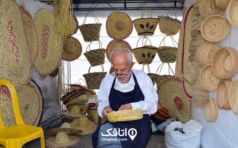حصیر از سوغات و صنایع دستی زیباکنار