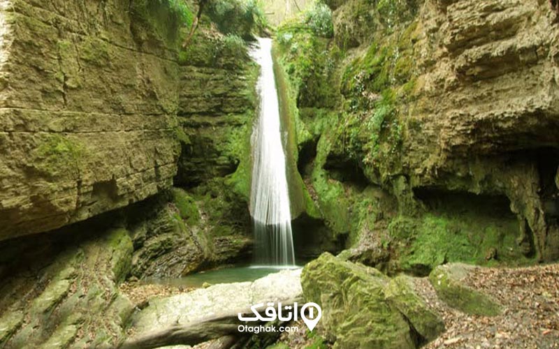 بهشهر کجاست-آبشار سنگ نو