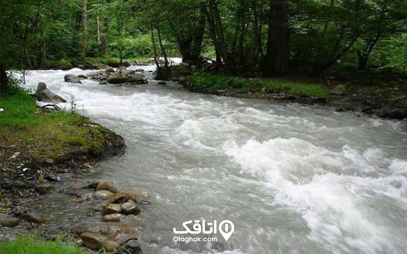 رودخانه پلنگ ور از جاذبه های گردشگری صومعه سرا