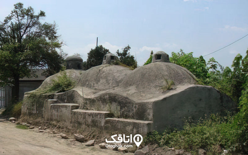 حمام سنگی باستانی مکرود مربوط به دوران قاجار
