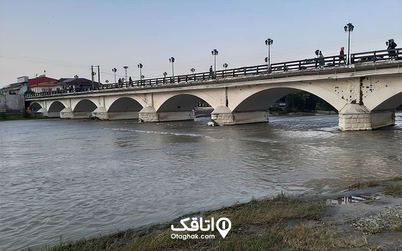 پل تاریخی سفیدرنگ شیرود مربوط به دوران صفوی
