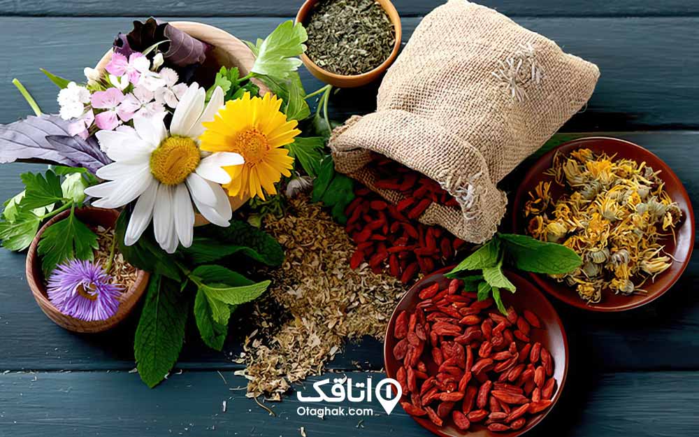 انواع ادویه جات و گل های دمنوش عطاری