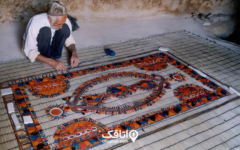 طراحی و آماده سازی نمد برای نمد مالی