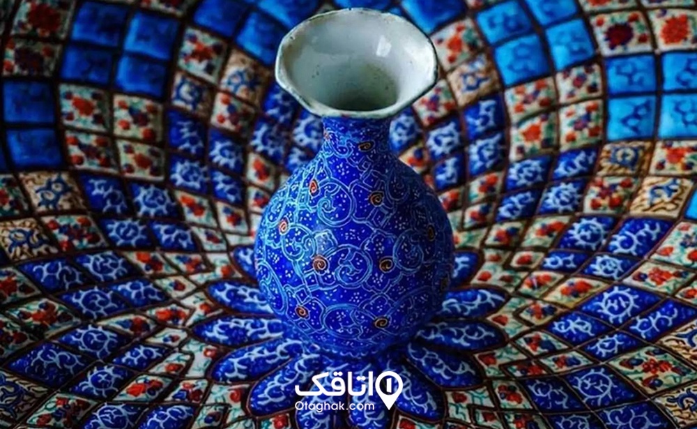 میناکاری، هنر قاجاری تهران
