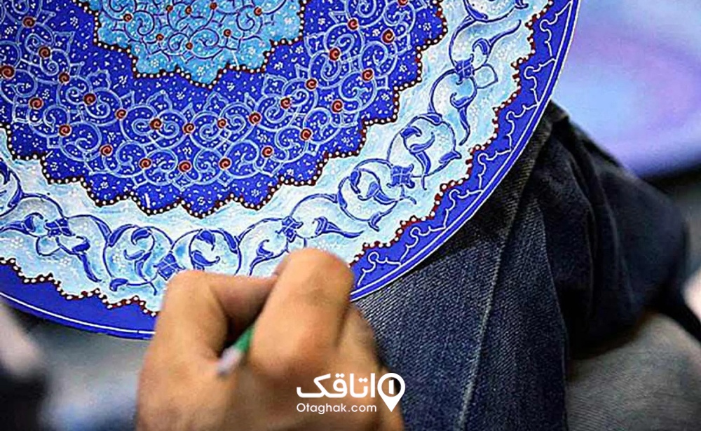 میناکاری، هنر قاجاری تهران