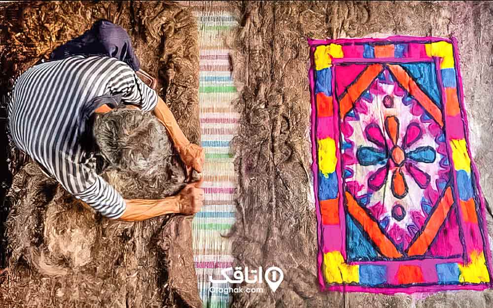 ساخت نمد، از صنایع دستی سرخرود