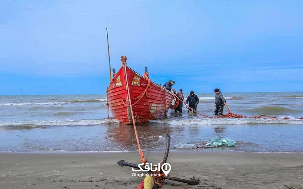 ساحل حاجی بکنده، ساحلی بکر از جاهای دیدنی رشت