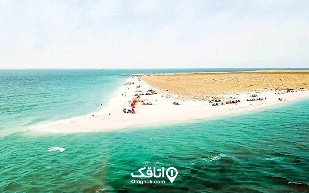 جزیره ای در میان آب های خوشرنگ خلیج فارس به نام شیذرو