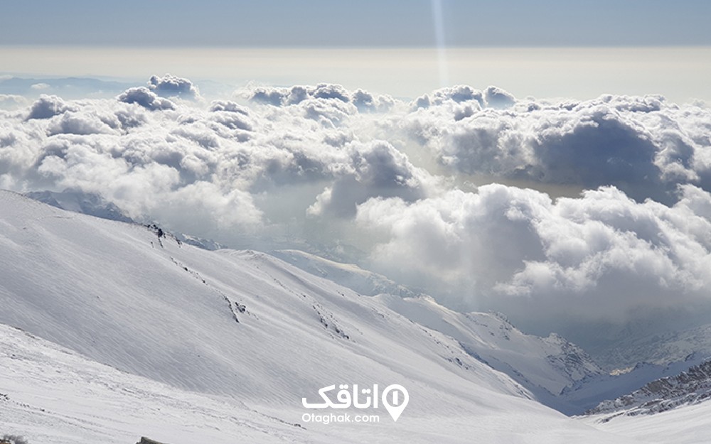 توچال، یکی از بهترین مکان های اطراف تهران در زمستان