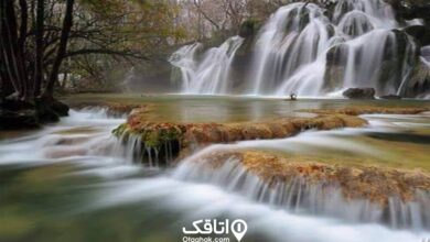 آبشارهای خروشان شهر سمیرم