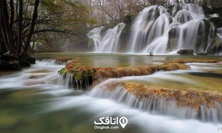 آبشارهای خروشان شهر سمیرم