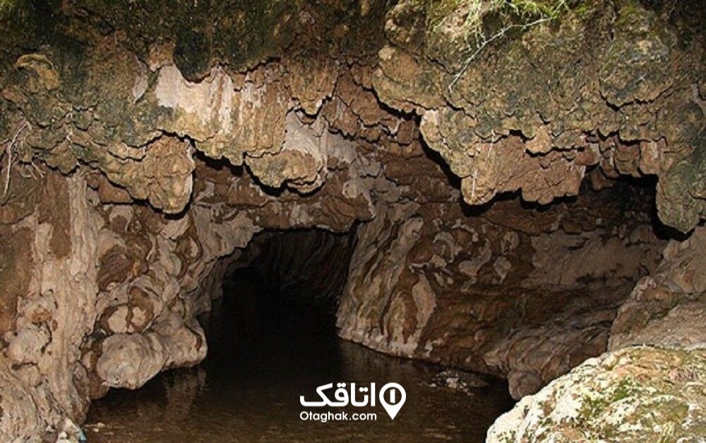 غار کشف شده در تپه تاریخی قلعه
