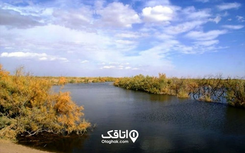 دریاچه‌ای در ورامین