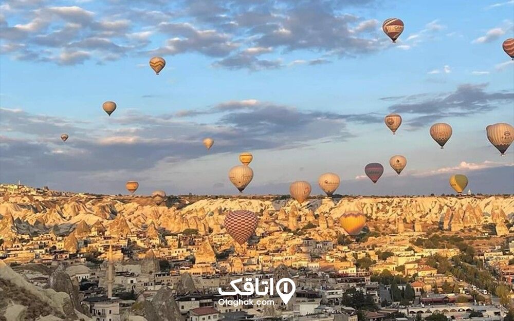 بالن سواری در آسمان استانبول