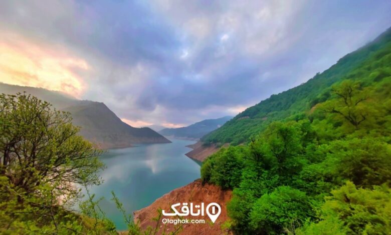 منظره ای از شمال ایران در بهار