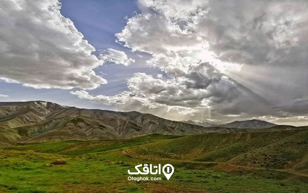 دشت روستای سرسبز امامه