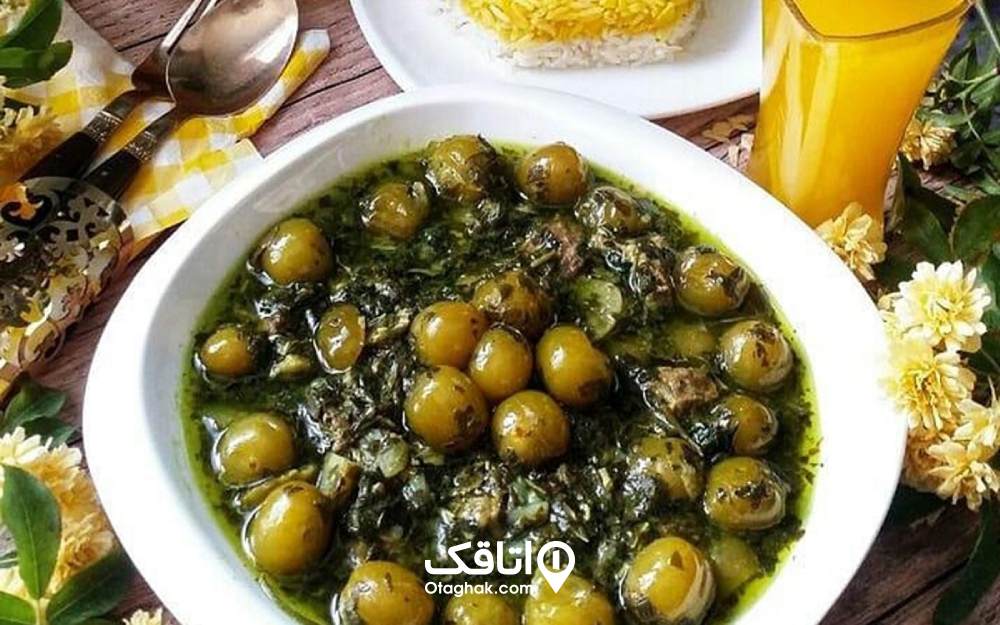 خورش آلوچه کرمان