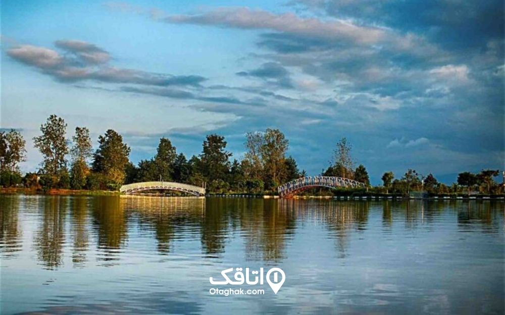 تالاب کیاکلایه در گیلان