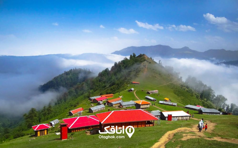 اولسبلنگاه، بهشتی در آسمان! از جاهای گردشگری گیلان