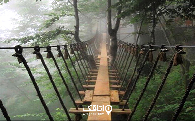 پل معلق رامسر